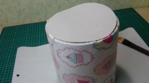 DIY  Декор баночки своими руками. Декор баночки тканью.