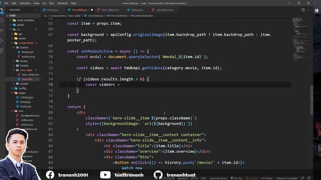 Responsive React Movies App With API | ReactJS Movies | ReactJS Tutorial