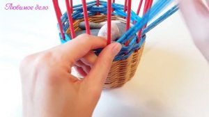 Ситец двумя трубочками на четном количестве стоек!