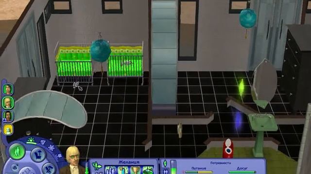 Sims 2 - играем за Всезнайко! смотреть онлайн