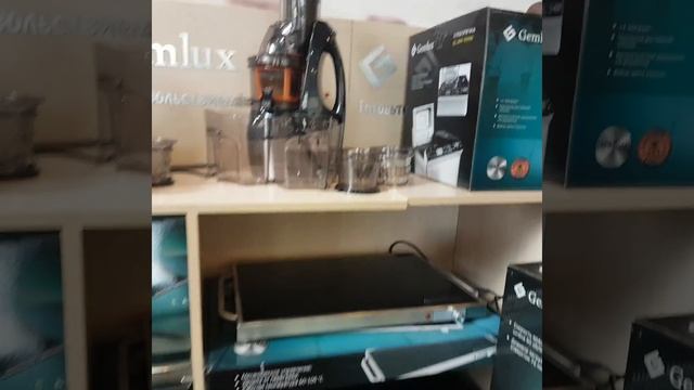 Gemlux миксеры и соковыжималки шоурум техники, часть 1 Москва смотреть онлайн