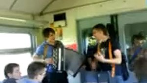 Музыканты в электричке