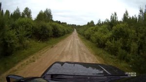 Березовский район, дорога от д.Токманы до с.Асово