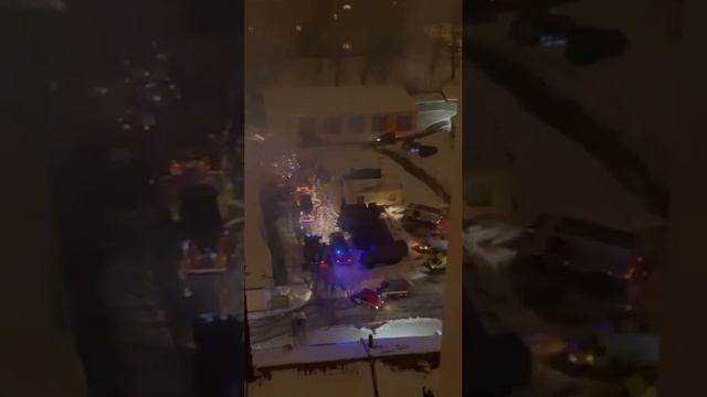 Пожар в Москве