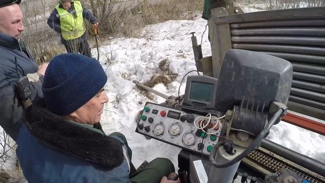 ?ЗАПУСКАЕМ  УСТАНОВКУ ГНБ(горизонтально-направленного бурения)#2часть