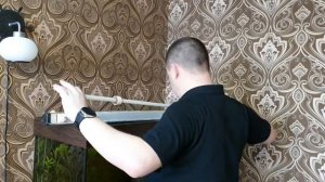 #аквариумдома #освещениеаквариума Меняю люминисцентные лампы. Лампа Sylvania Т5 Aquastar 39Вт