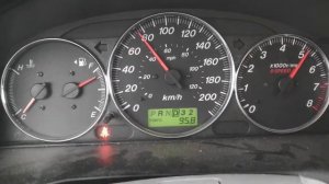 Разгон до 100 на бензине 92 Mazda MPV 2005 двигатель V6 3.0 АТ