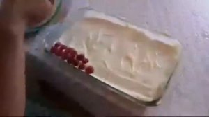 Королевская ватрушка с малиной.