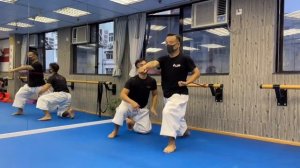 Training in October 2021 ｜文武道館空手學苑 Man-Budokan Karate Academy｜