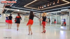 Chilly Cha Cha (Beginner) line dance Yoon | Withus Korea