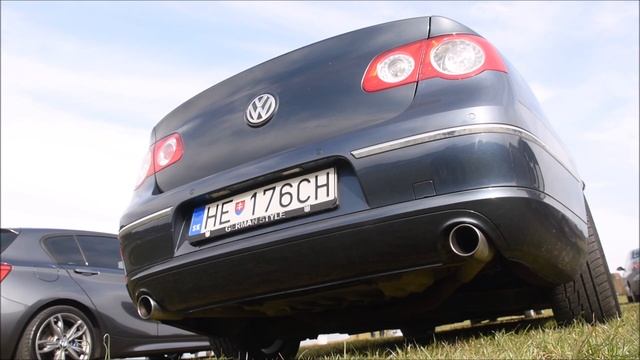 Volkswagen Passat (B6) 3.2 V6 FSI - Exhaust sound смотреть онлайн