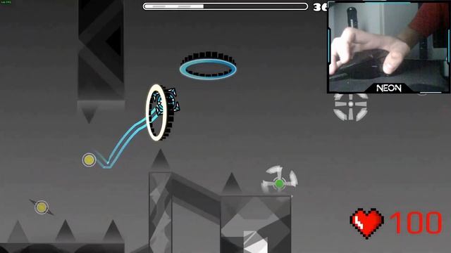 (144Hz)Geometry Dash - EXTREME DEMON PROGRESS - Black Blizzard Progress #2 - 60% смотреть онлайн