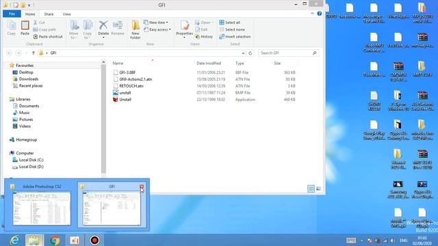 ติดตั้ง install Adobe Photoshop CS2 + GFI смотреть онлайн