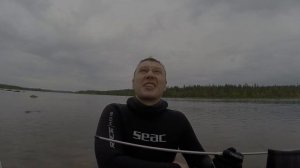 Подводная охота в северных реках. Кольский полуостров 2020 г.