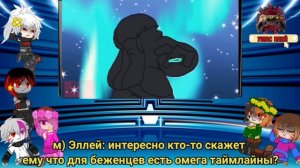андертейл ау реагируют на Кошмарный Санс vs Найтмера