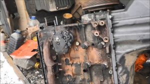 замена двигателя Мерседес Атего1222