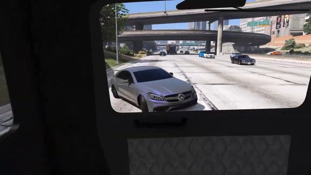 GTA 5 / MERCEDES В РОЛЯХ / CLS 219 И ГЕЛЕНДВАГЕН смотреть онлайн