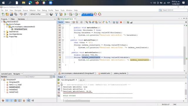 Java desde cero 2021 video 53: Como convertir una variable de otro tipo a string- valueOf смотреть онлайн