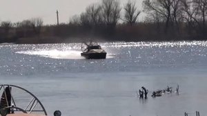 Аэролодка Пиранья - тест драйв еще раз