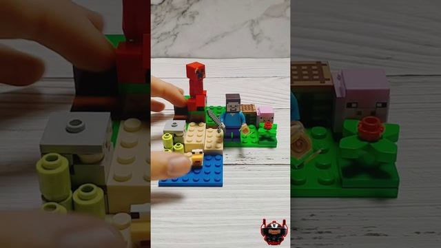 #shorts Review Set LEGO Minecraft The Creeper Ambush 21177 #lego #minecraft #legominecraft