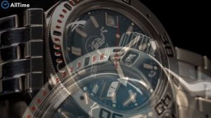 Обзор часов Восток Амфибия 710059. Российские механические наручные часы. Alltime