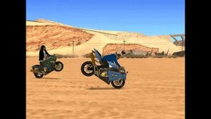 Езда на заднем/передном колес на мото ~MTA~SA~