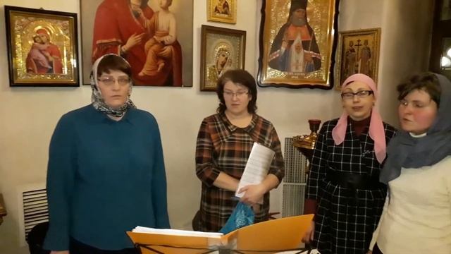 Репетиция "Бог Господь Глас 4" смотреть онлайн