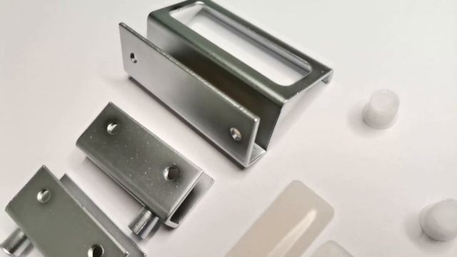 Комплект для стеклянной двери хром матовый ZS9008 (петли) Гриль Командор 4Э Атеси смотреть онлайн