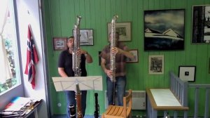 Octocontralto & Contrabass Clarinet Duet - Humorous scherzo - Sergei Profofiev