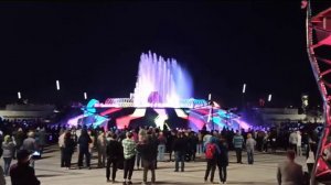 Фонтан в парке "Притяжение" г. Магнитогорск, Челябинская область.