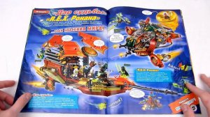 Журнал Лего Ниндзяго №8 2015 | Magazine Lego Ninjago №8 2015 + Катапульта