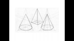 Изображение объёма на плоскости и линейная перспектива.