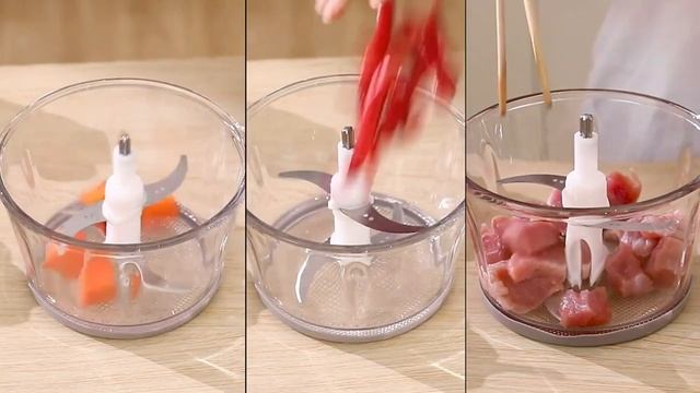 ✅ Электрический кухонный измельчитель для продуктов.