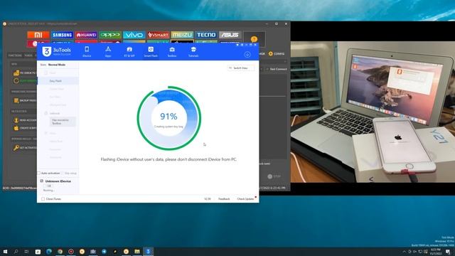 [PWNDFU Free With Macbook] Bypass Passcode signal Ramdisk Ios15 By UnlockTool 2022.07.14.0