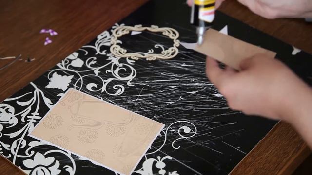 DIY Открытка в стиле "Скрапбукинг" смотреть онлайн
