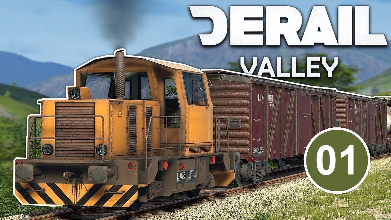 Derail Valley 01 - Под откос... Ну, попробуем не сверзиться )