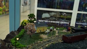 Макет железной дороги 1:87