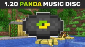 Minecraft 1.20 Music Disc "Panda"