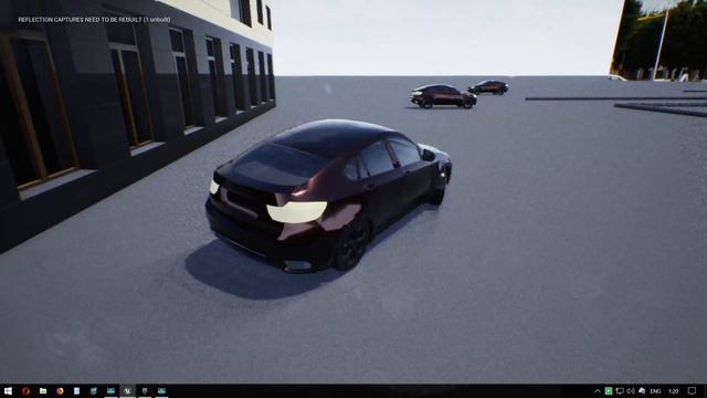 Сетевая игра (набросок) управление авто на Unreal engine4