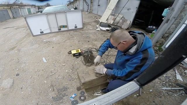 DIY #12 ПРИЦЕП КЕМПЕР Своими руками солнечная электростанция и делаем свет  внутри