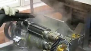 Очистка парогенератором Menikini пищевого предприятия