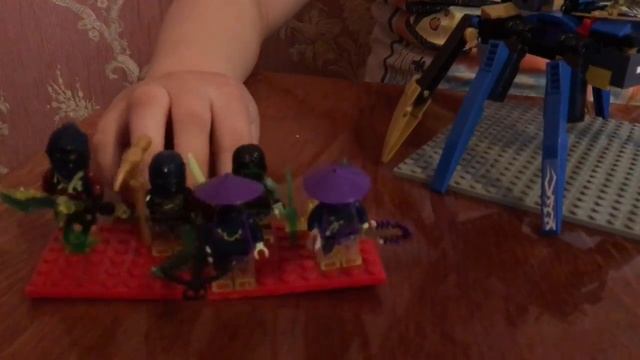 Паук из вездехода Джея. Поделки из конструктора Ниндзяго смотреть онлайн