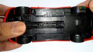 Welly NEX Mitsubishi Lancer Evolution VIII Unboxing Diecast Toy Car (Red)