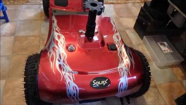 Абгрейд и тюнинг, часть 1. Скутеры для инвалидов. Mobility scooter. смотреть онлайн