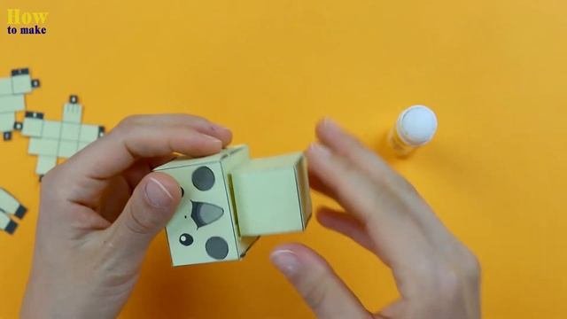Origami Pikachu Cubeecraft - How To Make A Paper Pikachu  (origami Abstract (