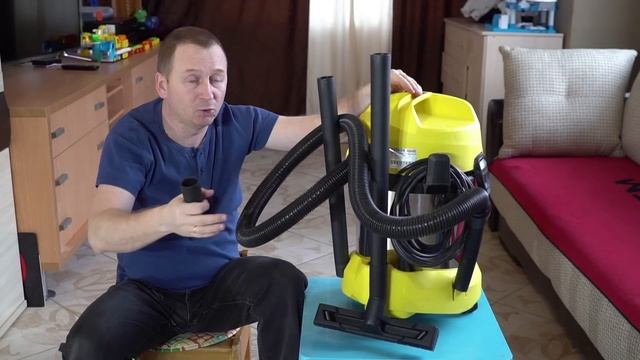 Пылесос водосос KARCHER WD-3 Всё о чём Вы могли НЕ знать.