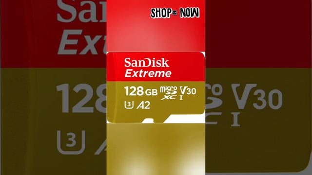 SanDisk Extreme microSD UHS I Card 128GB for 4k Amazon best choice🔥🔥🔥