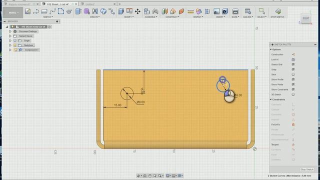 Касательные размеры и Design Intent во Fusion 360 - Выпуск #024 смотреть онлайн