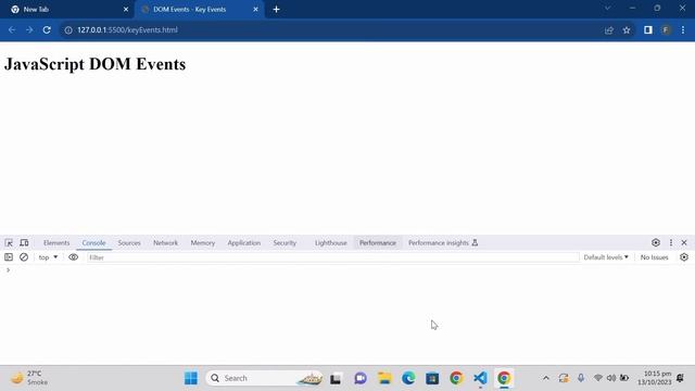 JavaScript DOM Tutorial: Key Events Explained | keydown & keyup events | #js #dom #javascript