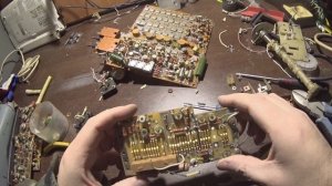 Осциллограф с1-107 | измерительный прибор с большим содержанием драгметаллов| Часть 2